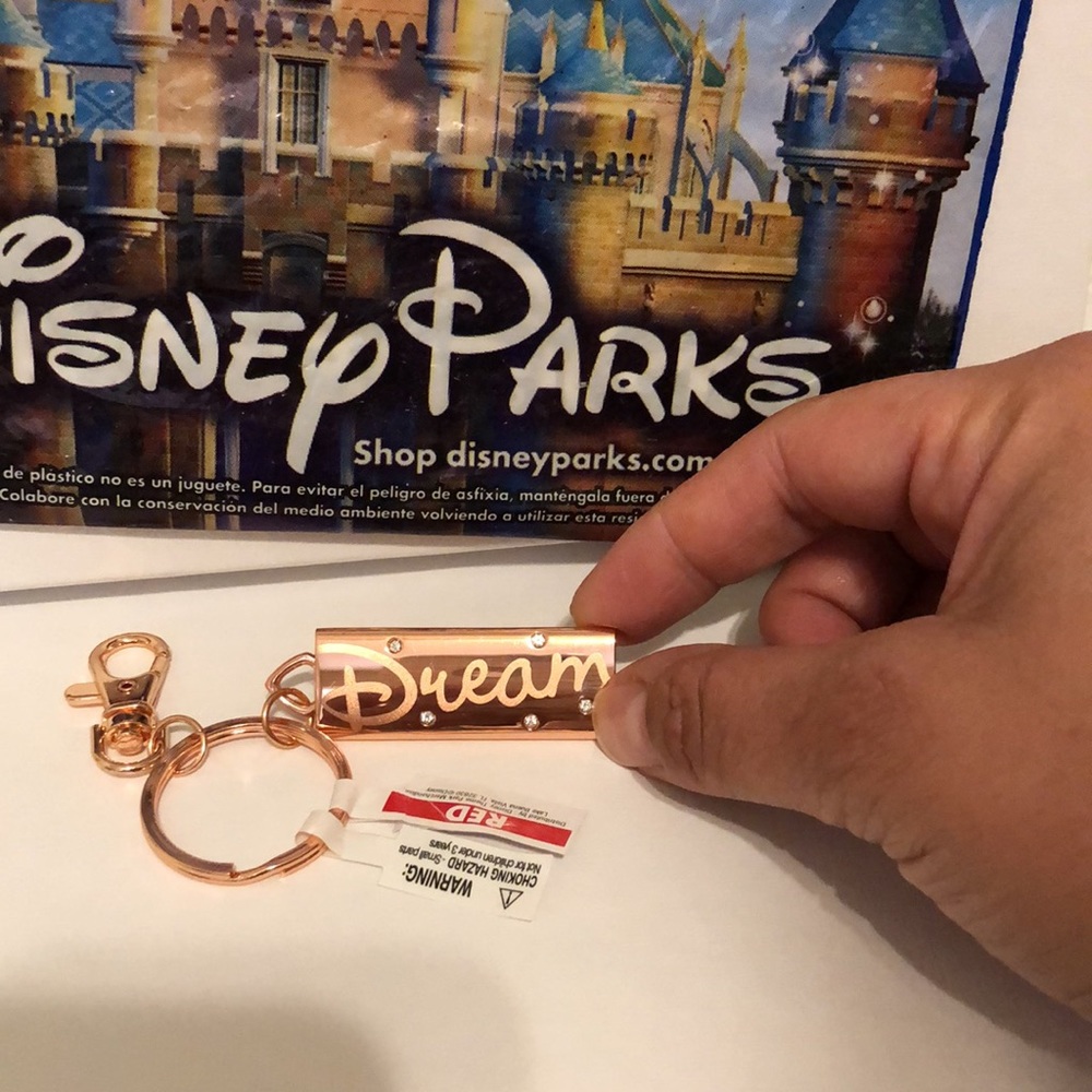 NWT Disneyland Parks “Dream” keychain
